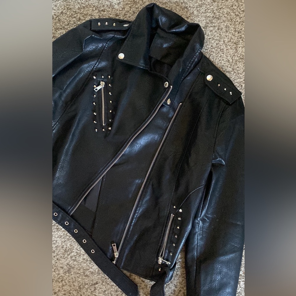 Studded Moto jacket